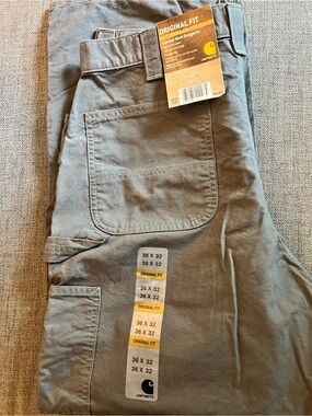 Carhartt Men's Cargo Pants in Gray